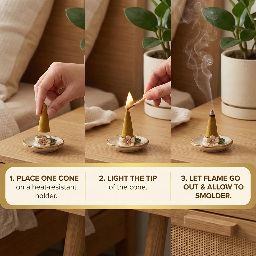 Champa Incense Cones 5 Champa Incense Cones 5