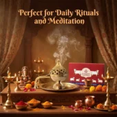 Combo of Golden Brass Dhuni & Cow Dung Sambrani Cups 5