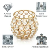 Crystal Tealight Holder 5