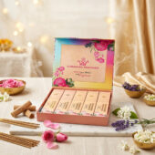 Divineshree Classic Gift Box – Natural Incense Collection (5 Fragrances)