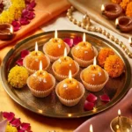 Festive Celebration Ladoo Candles