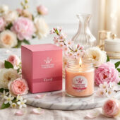 Floral Candle