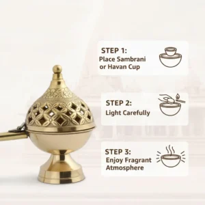 Golden Brass Dhuni 5