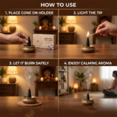 Guggal Incense Cones 2