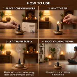 Guggal Incense Cones 2