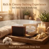 Handmade Vanilla & Cocoa Butter Soaps 2