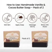 Handmade Vanilla & Cocoa Butter Soaps 4