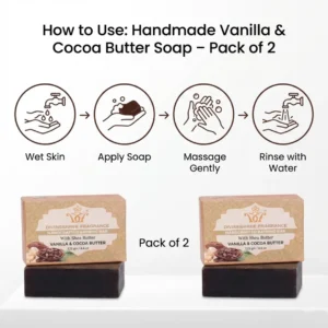 Handmade Vanilla & Cocoa Butter Soaps 4