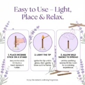 Lavender Dhoop Incense Stick 2