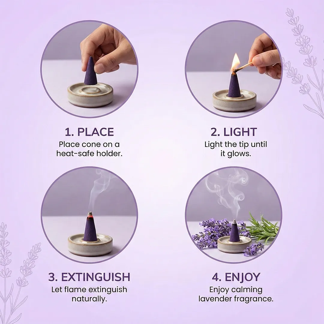 Lavender Incense Cones 1 Lavender Incense Cones 1