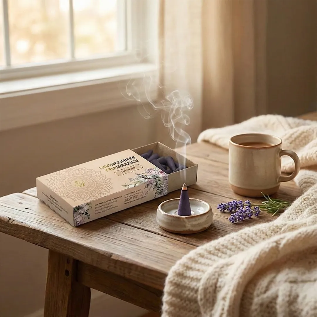 Lavender Incense Cones 4 Lavender Incense Cones 4