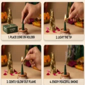 Lord Krishna Incense Cones 1