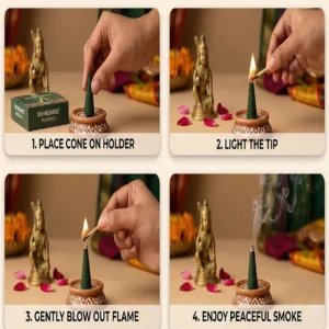 Lord Krishna Incense Cones 1