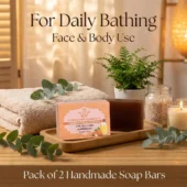 Natural Almond Oil Handmade Soap 4