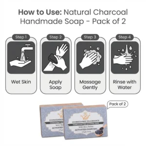 Natural Charcoal Handmade Soaps 3