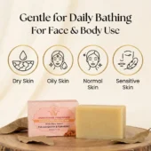 Natural Fuller Earth & Turmeric Handmade Soaps 5