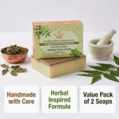 Natural Neem & Tulsi Handmade Soaps6
