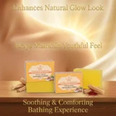 Natural Sandalwood & Saffron Handmade Soaps 5