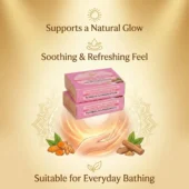 Natural Turmeric & Sandalwood Handmade Soaps 6