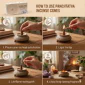 Panchtatva Incense Cones 2