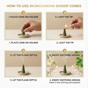 Rajnigandha Incense Cones 2