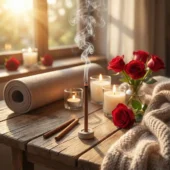 Rose Dhoop Incense Stick |Pack of 2 |Eco-Friendly & Bamboo Less 01