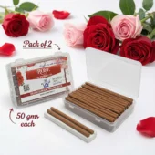 Rose Dhoop Incense Stick |Pack of 2 |Eco-Friendly & Bamboo Less 03