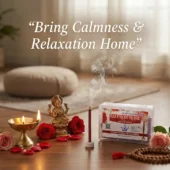 Saffron Rose Dhoop Incense Stick 3