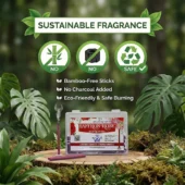 Saffron Rose Dhoop Incense Stick 4