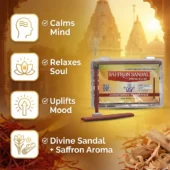 Saffron Sandal Dhoop Incense Stick 04