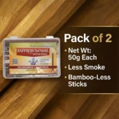 Saffron Sandal Dhoop Incense Stick 01