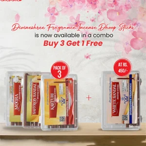 Divineshree fragrance incense sticks combo offer – buy 3 get 1 free