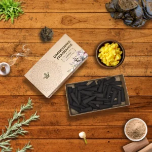 Guggal Incense Cones | Pack of 2 | 50 Dhoop Cones each Pack | Eco-Friendly & Charcoal Free