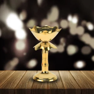 Lotus Brass Diya