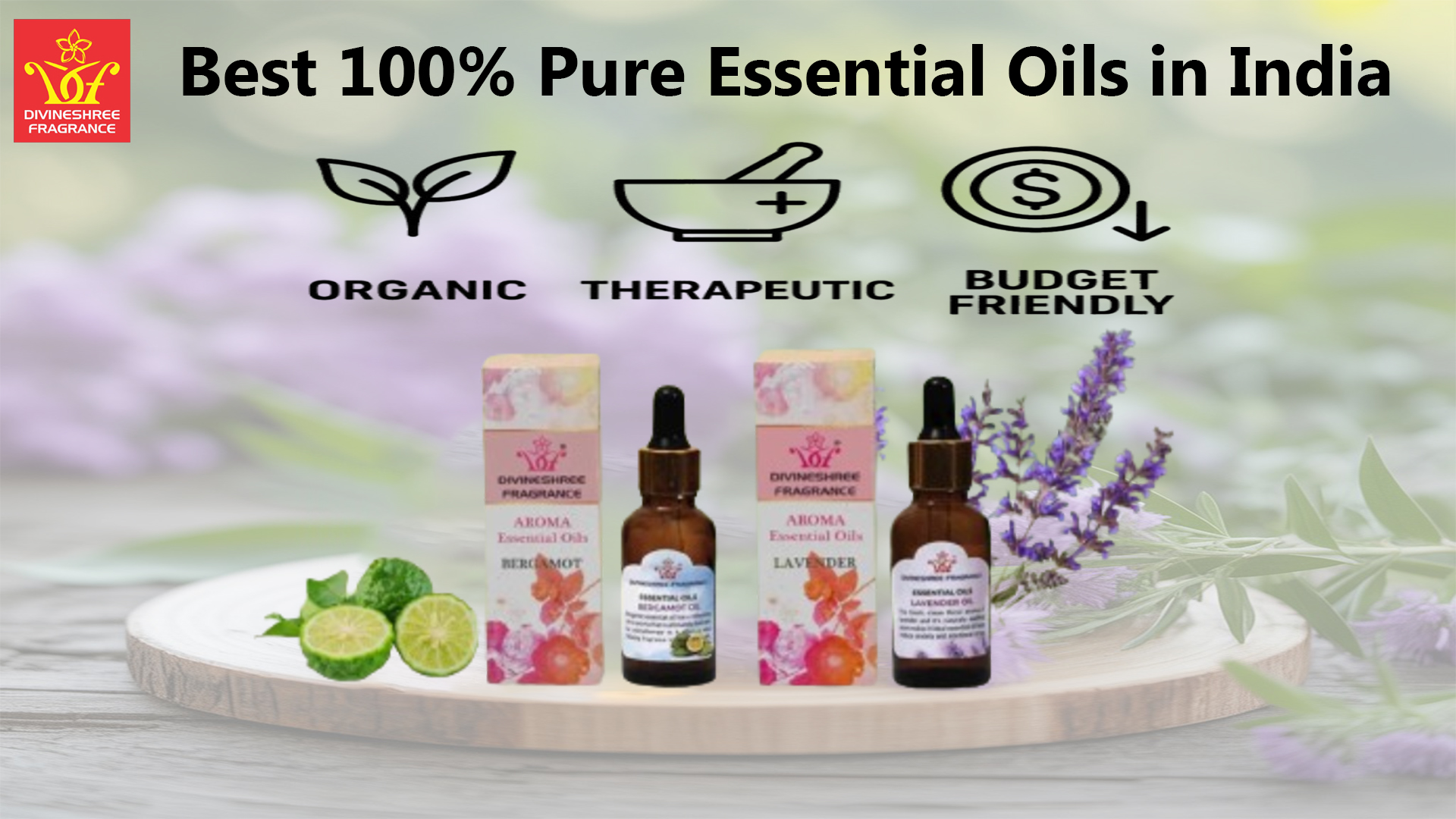 Best 100% Pure Essential Oils in India – Organic, Therapeutic & Budget Friendly