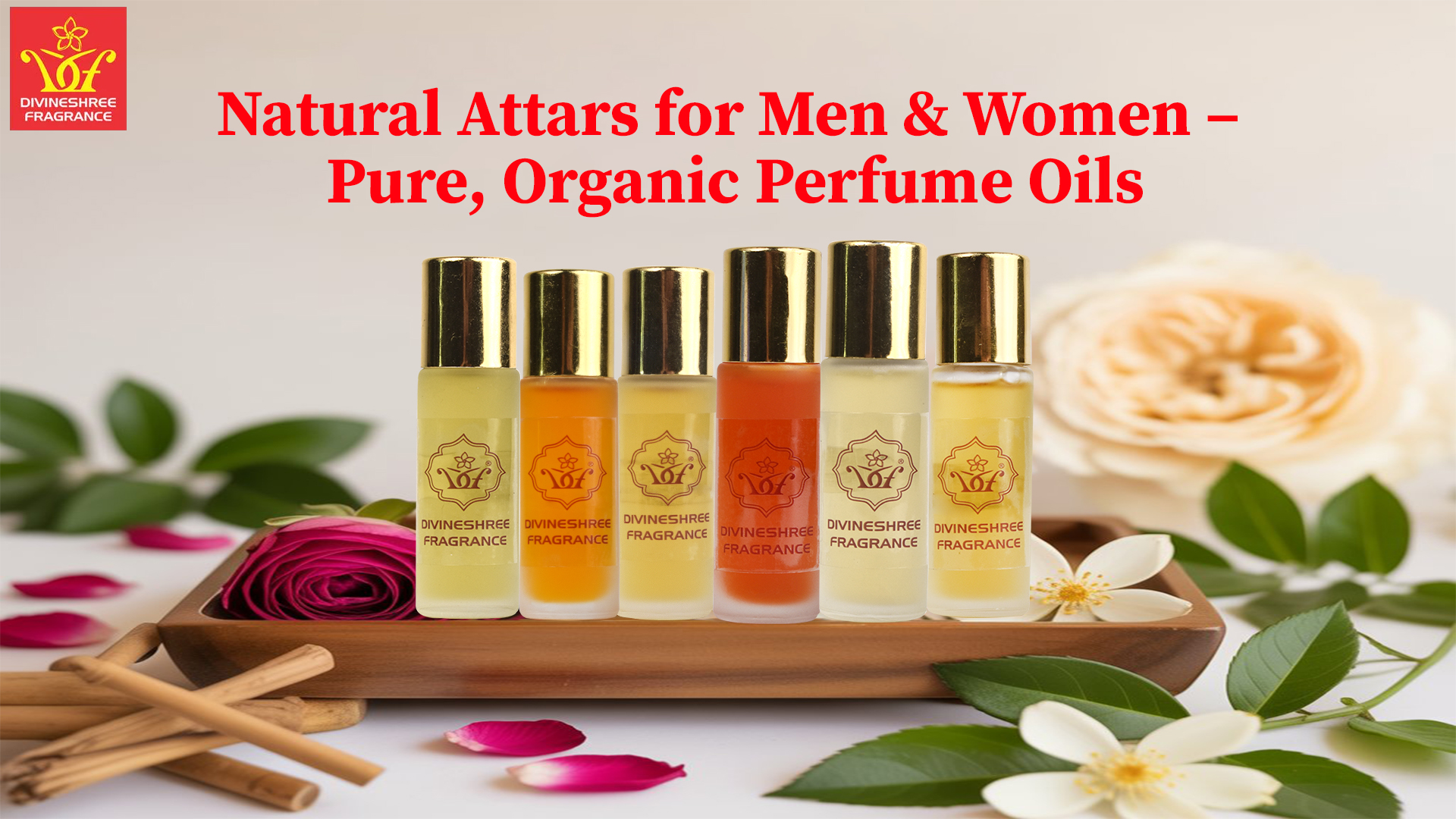 Natural Attars for Men & Women – Pure, Organic Perfume Oils
