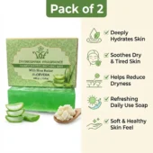 Natural Aloe Vera Handmade Soap 2