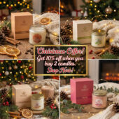 Christmas Festive Bundle: Buy Any 2 Candles, Get 10% Off!