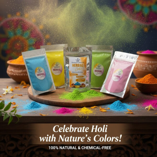 Organic Gulal for Holi – Skin-Safe & Easy-Wash Colors