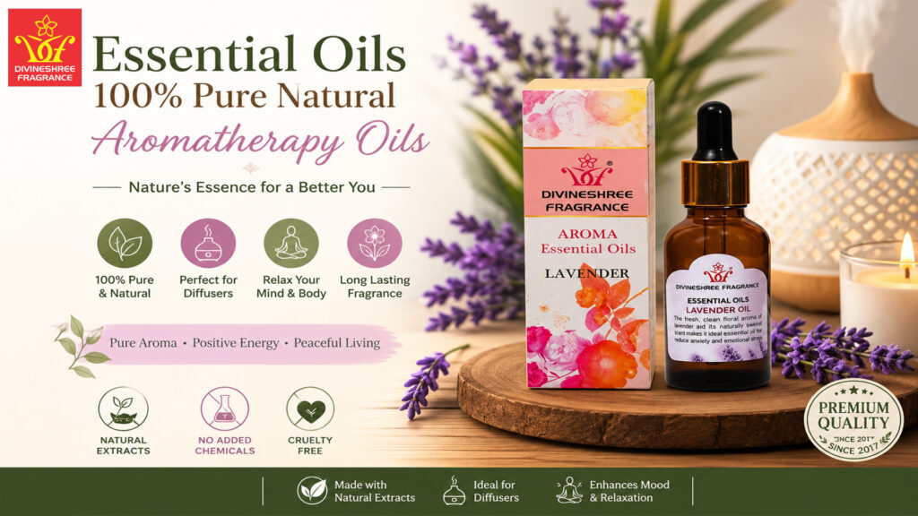 Essential Oils – 100% Pure Natural Aromatherapy Oils