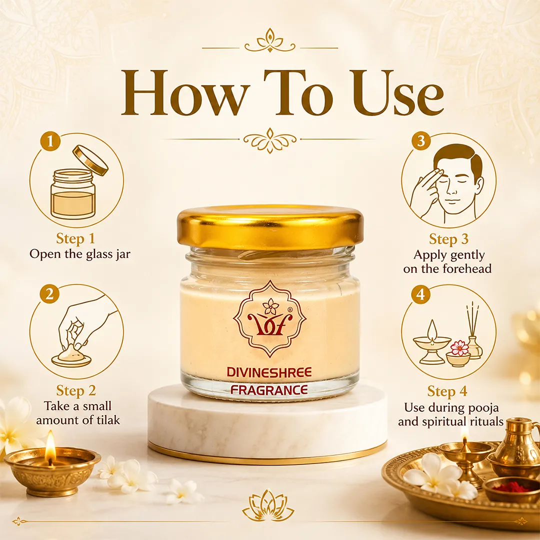 Pure White Chandan Tilak 3 Pure White Chandan Tilak 3
