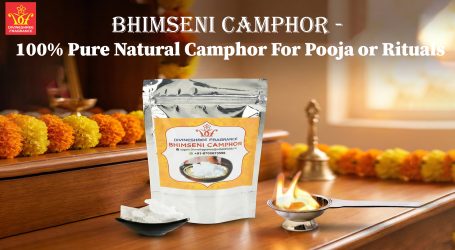 Bhimseni Camphor - 100% Pure Natural Camphor For Pooja or Rituals
