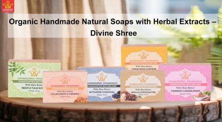 Organic Handmade Natural Soaps with Herbal Extracts – Divineshree