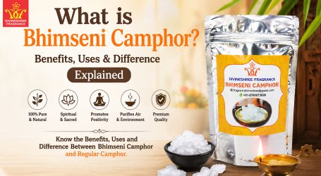 What is Bhimseni Camphor? Benefits, Uses & Difference Explained